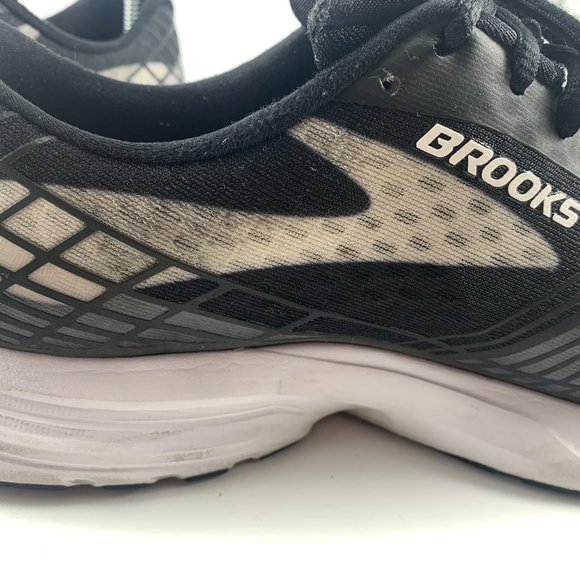 Brooks Launch 3 Running Shoes Black/White Sneakers (1202061B074) Women's Size 10 - Picture 9 of 14